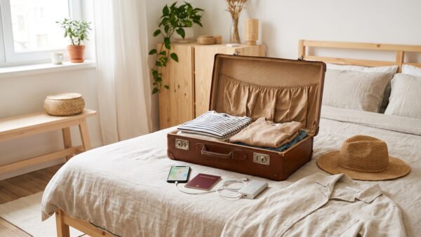 Reisevorbereitung mit Smartphone und eSIM für den Türkei-Urlaub