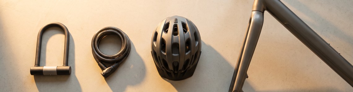 Fahrradversicherung 2026 Schloss Helm und Fahrrad