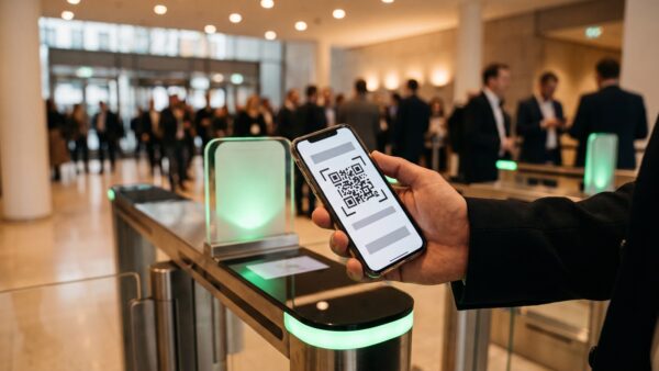 gamescom 2026 Ticket am Einlass scannen