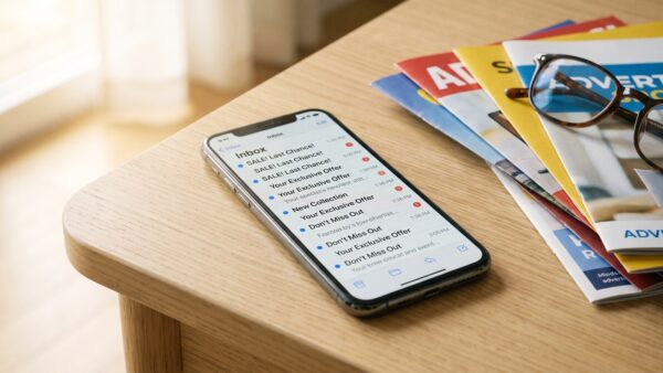 Werbe-Mails nach der Anmeldung bei einem Gewinnspiel-Portal