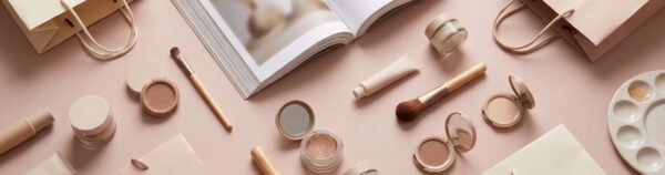 Notizbuch mit Einkaufsliste, Smartphone und Kaffeetasse