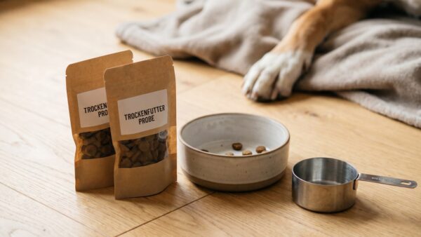 Kostenlose Futterproben fuer Hund und Katze im Probebeutel
