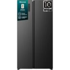 Hisense RS3P558NEFE Side-by-Side Kuehl-Gefrier-Kombination 544 Liter No Frost Schwarz