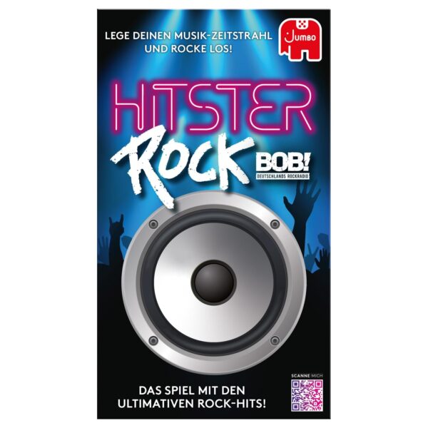 Hitster Rock, ein Party- und Kartenspiel für Erwachsene und Familien Deutsch