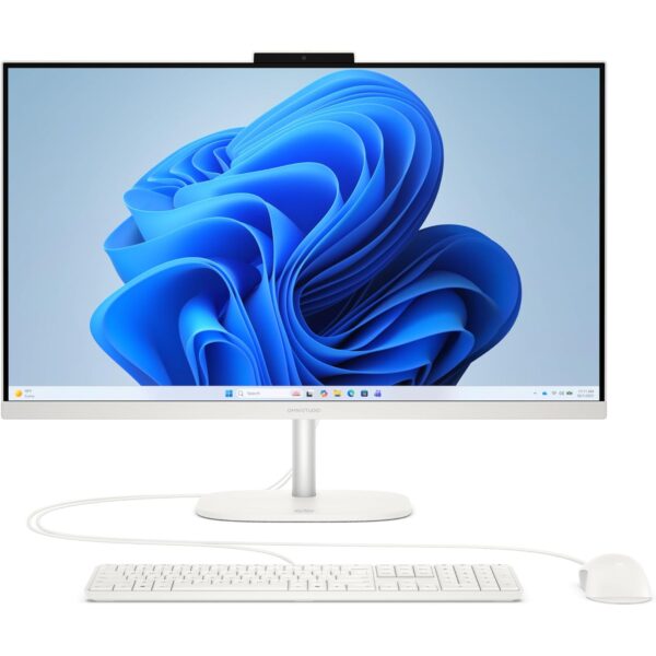 HP OmniStudio 27 All-in-One PC mit AMD Ryzen 5, 16 GB RAM und 1 TB SSD in Cotton White