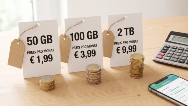 icloud speicher anbieter vergleich Cloud-Speicher Vergleich: iCloud, Google One und OneDrive Tarife nebeneinander