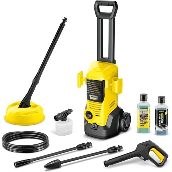 kaercher hochdruckreiniger k 2 premium fj home Kärcher Hochdruckreiniger K 2 Premium FJ Home mit Flächenreiniger, Schaumdüse und Zubehör-Set