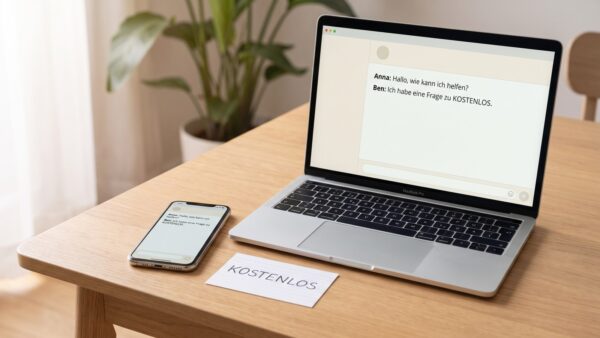 Kostenlose KI-Tools auf Laptop und Smartphone im Vergleich