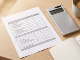 Abrechnung mit Krankenkassenbeitrag und Zusatzbeitrag 2026
