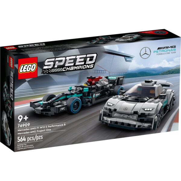 lego speed champions 76909 mercedes amg LEGO Speed Champions 76909 Mercedes-AMG F1 W12 E Performance und Project One