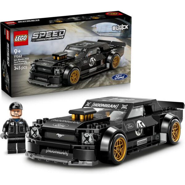 lego speed champions 77262 ford mustang hoonicorn LEGO Speed Champions Ken Blocks 1965 Ford Mustang Hoonicorn V1 77262