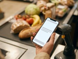 Lidl Plus App an der Supermarktkasse scannen