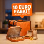 Lieferando 10 Euro Rabatt ab 20 Euro Mindestbestellwert