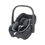 Maxi-Cosi Pebble 360 i-Size Babyschale Drehbar, Neugeborenen Autositz 360 Grad, Essential Graphite