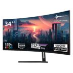 Minifire MFG34C5Q 34 Zoll UWQHD Curved Gaming Monitor 165Hz 3440x1440