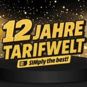 *TOP* MediaMarkt Tarifwelt Sammler: 12 Jahre Geburtstags-Angebote - Smartphone-Tarife, Strom, Gas