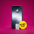 mobilfunk.de Allnet-Flat im Telekom-Netz - Smartphone mit SIM-Karte