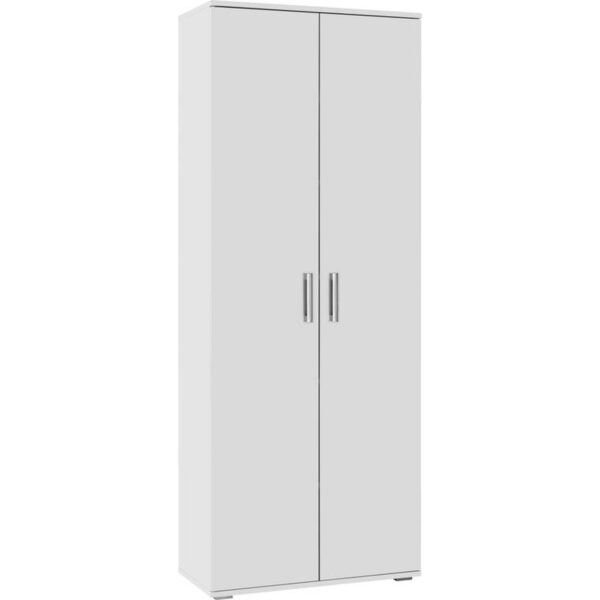 moemax mehrzweckschrank weiss mömax Mehrzweckschrank in Weiß, 70 x 179 x 34 cm, mit zwei Türen und fünf Einlegeböden