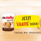 nutella biscuits 304g gratis testen - Aktion von Ferrero