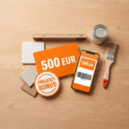 OBI Projektbonus – 500 Euro Geschenkkarte in der heyOBI App