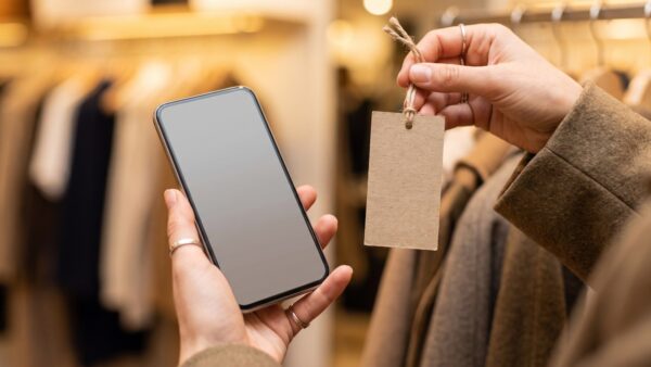 Outlet-Preis mit dem Handy gegen den heutigen Onlinepreis prüfen