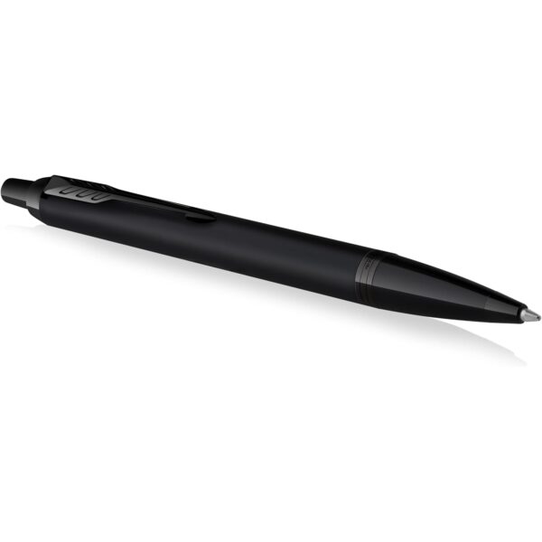 Parker IM Kugelschreiber Mattschwarz mit schwarzen Zierteilen inkl. Geschenkbox