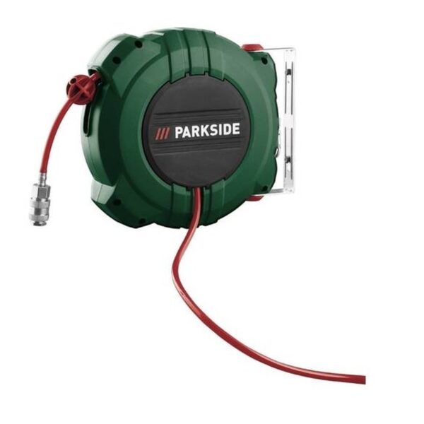 parkside druckluft schlauchtrommel pdst 5 b2 PARKSIDE Druckluft-Schlauchtrommel PDST 5 B2 mit 10 m Schlauch und Wandhalterung