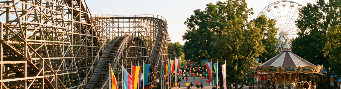 Phantasialand Tickets günstig - Freizeitpark im Sommer