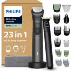 PHILIPS Multigroom Series 9000 All-in-One 23-teiliger Barttrimmer, Haarschneider und OneBlade-Trimmer MG9561/30