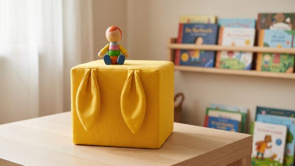Pokémon Tonies 2026 Hörfiguren auf einer gelben Hörspielbox