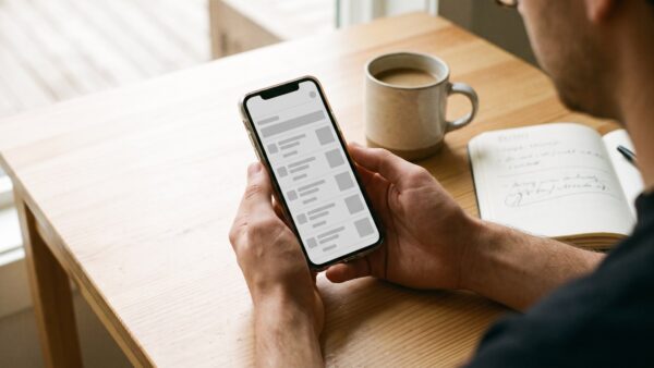 Aktuelle Gratis testen Aktionen Übersicht auf dem Smartphone