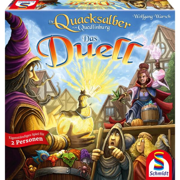 quacksalber von quedlinburg das duell Schmidt Spiele 49447 Die Quacksalber von Quedlinburg Das Duell Familienspiel