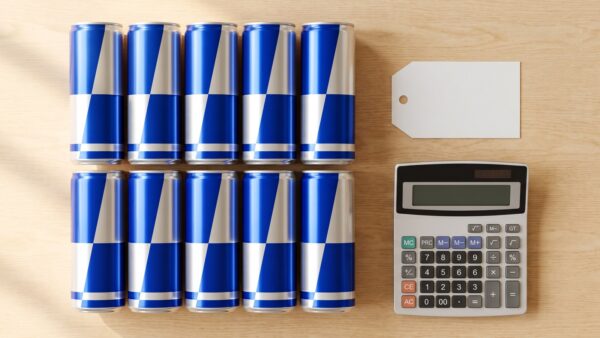 Dosenpreis im Vergleich zur Palette beim Red Bull Adventskalender