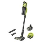 Ryobi ONE+ HP Akku-Staubsauger RSV18X-1X40G mit 4,0-Ah-Akku, Ladegeraet, Fugenduese und Buerstenduese
