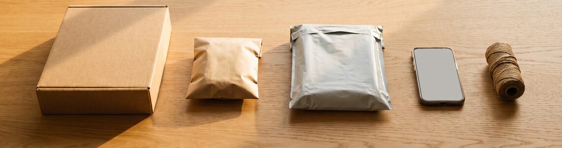 Sendungsverfolgung 2026: Pakete, Versandbeutel und Smartphone im Ueberblick