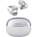 SHOKZ OpenDots 2 Open-Ear Clip-On-Kopfhörer in Grau mit Ladecase