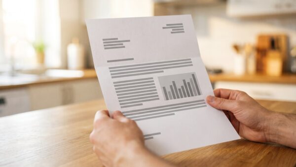 sk 2 preiserhoehung Brief mit Preiserhöhung des Stromanbieters wird geöffnet