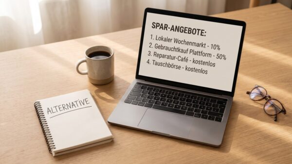 spartanien alternative inline 1 Schreibtisch mit Laptop und Notizblock zur Suche nach einer Spartanien-Alternative