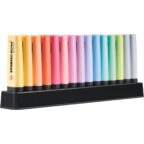 STABILO BOSS ORIGINAL Pastel Textmarker 15er Tischset