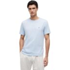 Tommy Hilfiger T-Shirt aus 100% regenerativer Baumwolle in Hellblau