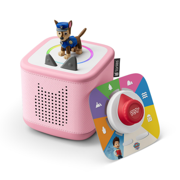 tonies Toniebox 2 Starterset TB2 Full Play in Rosa mit Chase-Tonie und Tonieplay-Disc