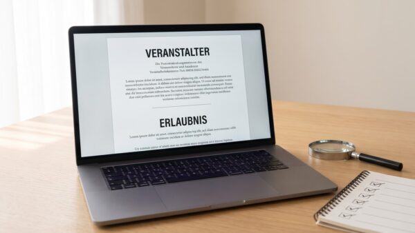 traumhaus verlosung anbieter Veranstalter und Erlaubnis einer Verlosung pruefen
