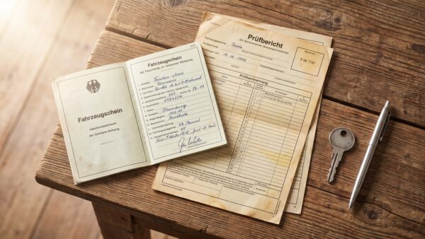 tuev kosten unterlagen Zulassungsbescheinigung Teil I und Pruefbericht als Unterlagen fuer die Hauptuntersuchung