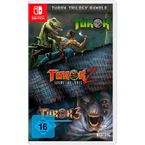 turok trilogy bundle nintendo switch Turok Trilogy Bundle - Switch