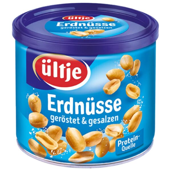 ueltje erdnuesse geroestet gesalzen 180g dose ültje Erdnüsse, geröstet & gesalzen Dose, 180g