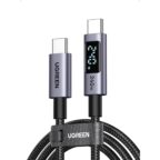 UGREEN 240W USB-C Kabel mit Digital Display PD3.1 Schnellladekabel 1 Meter