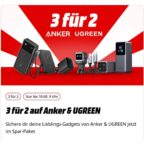 UGREEN und Anker 3 fuer 2 Aktion MediaMarkt Saturn