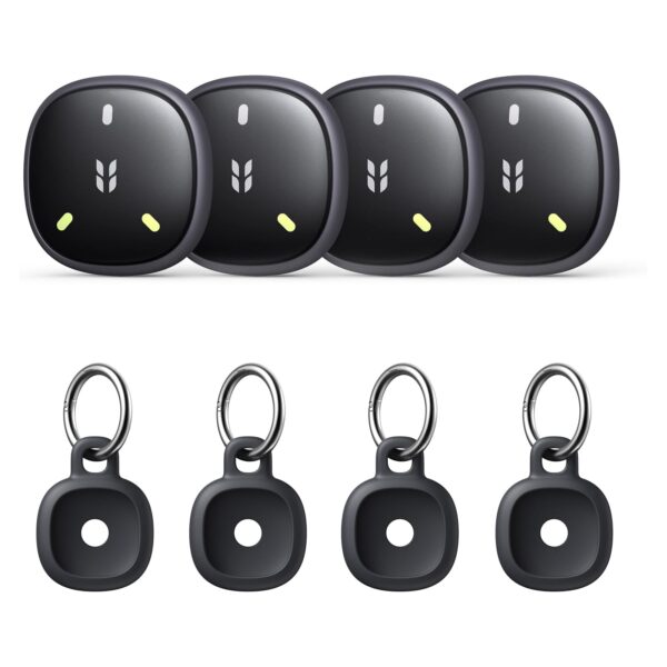 UGREEN FineTrack Mini 2 im 4er-Pack mit Schlüsselanhängern