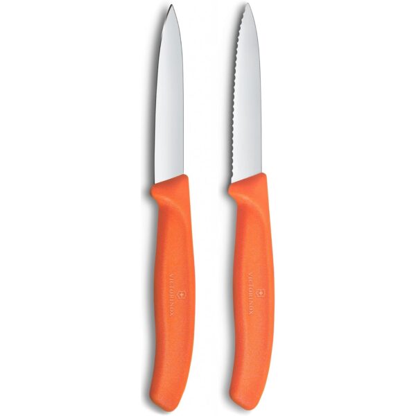 victorinox swiss classic gemuesemesser set Victorinox Swiss Classic Gemüsemesser-Set, Tomatenmesser, 2-teilig, Orange
