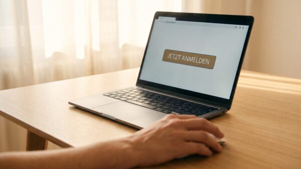 volders button Kuendigungsbutton auf einer Webseite